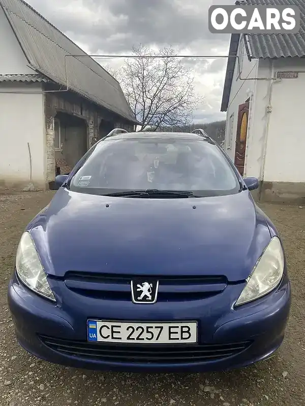 Універсал Peugeot 307 2003 2 л. Ручна / Механіка обл. Чернівецька, Чернівці - Фото 1/5