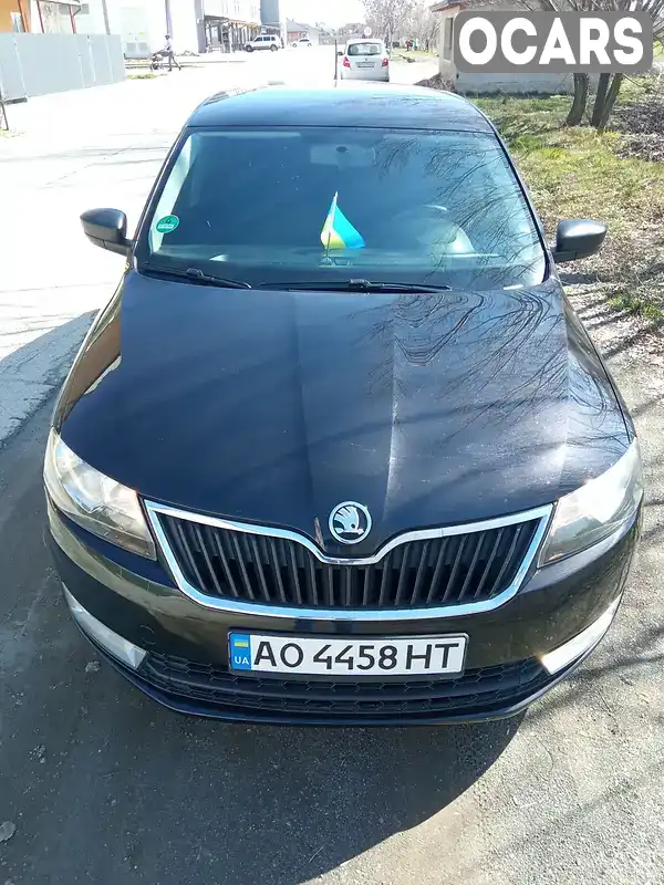 Хетчбек Skoda Rapid 2014 1.6 л. Ручна / Механіка обл. Закарпатська, Ужгород - Фото 1/6