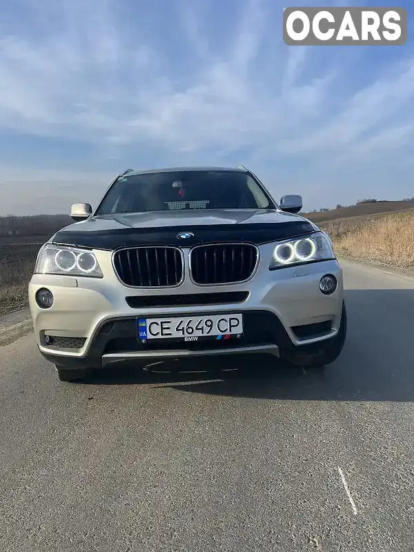 Позашляховик / Кросовер BMW X3 2013 2 л. Автомат обл. Чернівецька, Чернівці - Фото 1/19