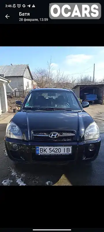 Позашляховик / Кросовер Hyundai Tucson 2004 2 л. обл. Вінницька, Бершадь - Фото 1/9