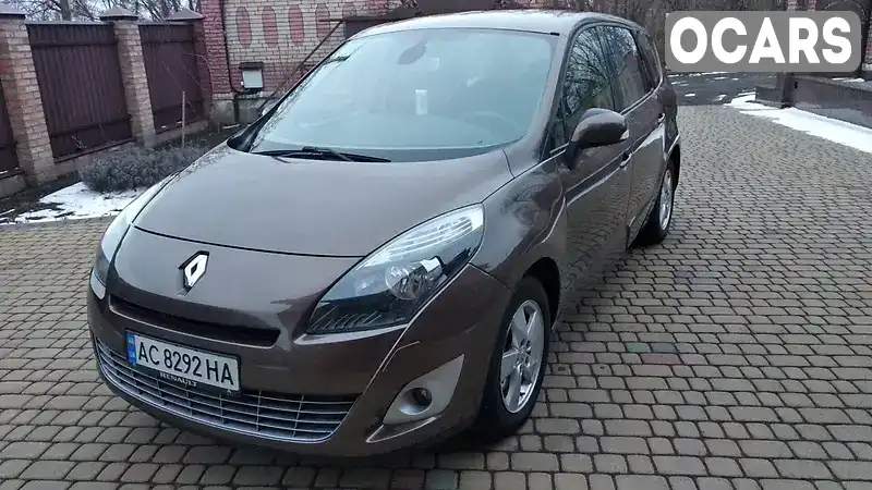 Мінівен Renault Grand Scenic 2010 1.9 л. Ручна / Механіка обл. Волинська, Луцьк - Фото 1/21