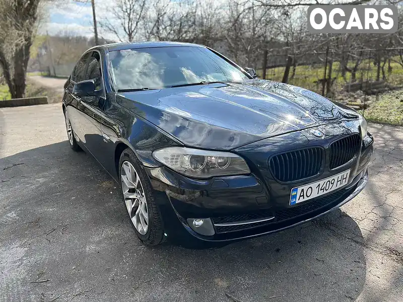 Седан BMW 5 Series 2012 2 л. Автомат обл. Закарпатська, Мукачево - Фото 1/21