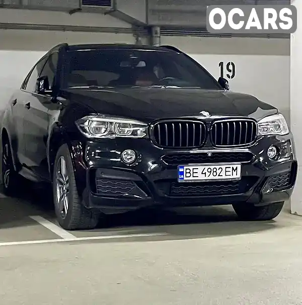 Позашляховик / Кросовер BMW X6 2017 3 л. Автомат обл. Київська, Київ - Фото 1/21