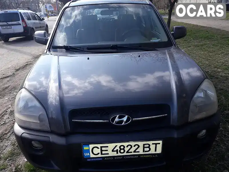 Внедорожник / Кроссовер Hyundai Tucson 2006 2 л. Ручная / Механика обл. Черновицкая, Черновцы - Фото 1/9