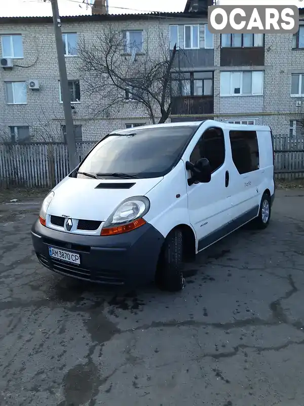 Минивэн Renault Trafic 2005 1.9 л. Ручная / Механика обл. Житомирская, Радомышль - Фото 1/9