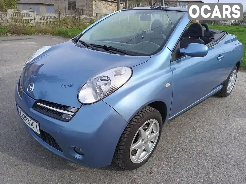 Кабриолет Nissan Micra 2006 1.4 л. Ручная / Механика обл. Киевская, Мироновка - Фото 1/21