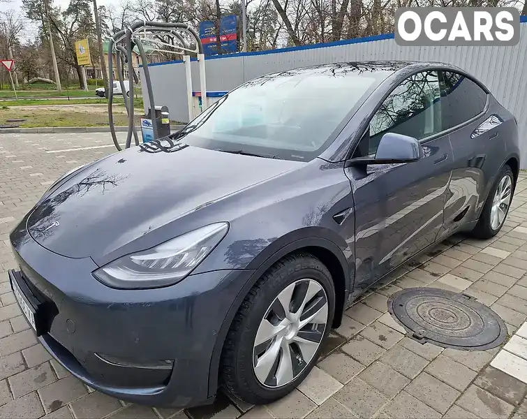 Внедорожник / Кроссовер Tesla Model Y 2021 null_content л. обл. Черкасская, Черкассы - Фото 1/19