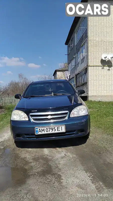 Седан Chevrolet Lacetti 2007 1.6 л. Ручная / Механика обл. Житомирская, Звягель - Фото 1/13