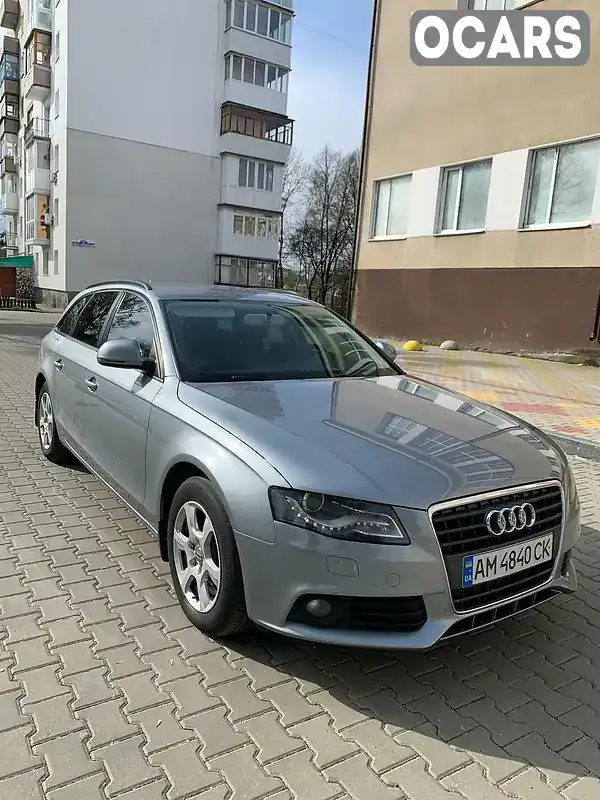 Універсал Audi A4 2009 2 л. Автомат обл. Житомирська, Житомир - Фото 1/21