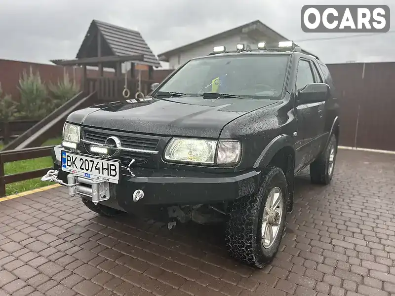 Позашляховик / Кросовер Opel Frontera 2003 2.2 л. Ручна / Механіка обл. Рівненська, Дубровиця - Фото 1/21