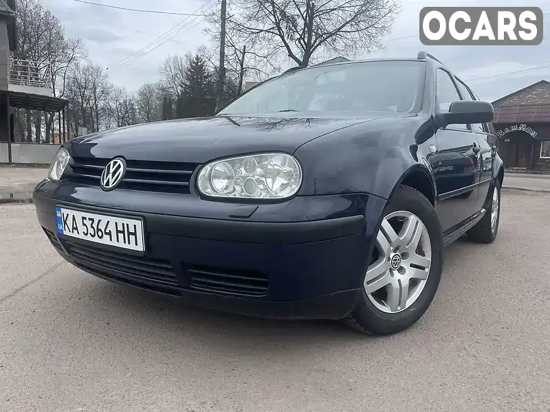 Універсал Volkswagen Golf 2002 1.4 л. Ручна / Механіка обл. Чернігівська, Бахмач - Фото 1/21