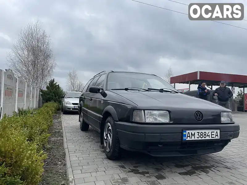 Универсал Volkswagen Passat 1990 2 л. Ручная / Механика обл. Житомирская, Олевск - Фото 1/21