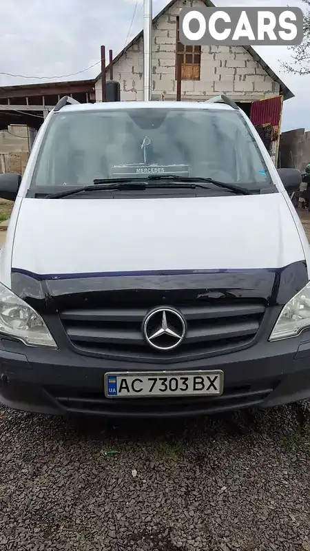 Мінівен Mercedes-Benz Vito 2014 2.1 л. Ручна / Механіка обл. Волинська, Камінь-Каширський - Фото 1/12