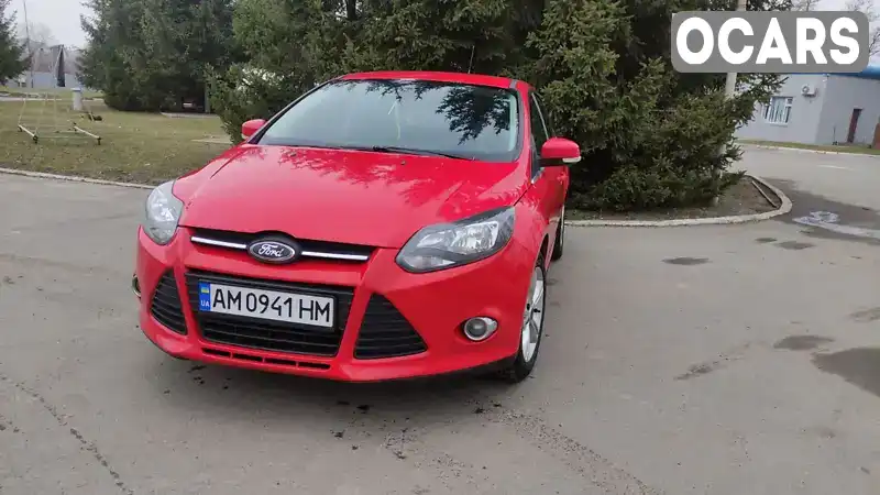 Хэтчбек Ford Focus 2011 1.6 л. Ручная / Механика обл. Житомирская, Бердичев - Фото 1/21