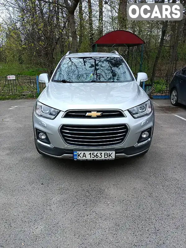 Позашляховик / Кросовер Chevrolet Captiva 2017 2.4 л. Автомат обл. Київська, Київ - Фото 1/16