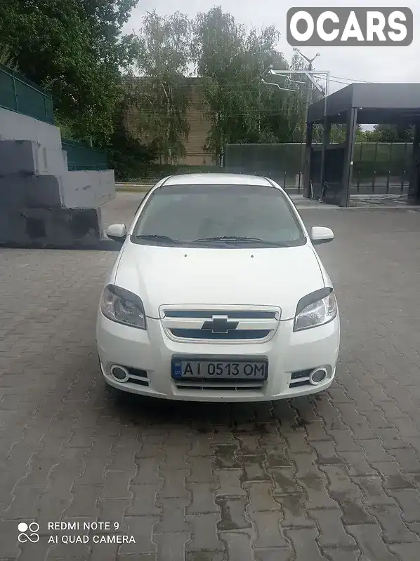 Седан Chevrolet Aveo 2008 1.6 л. Ручная / Механика обл. Киевская, Обухов - Фото 1/9