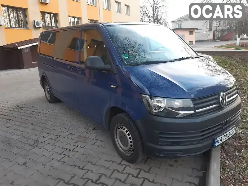 Мінівен Volkswagen Transporter 2017 2 л. Ручна / Механіка обл. Київська, Київ - Фото 1/14