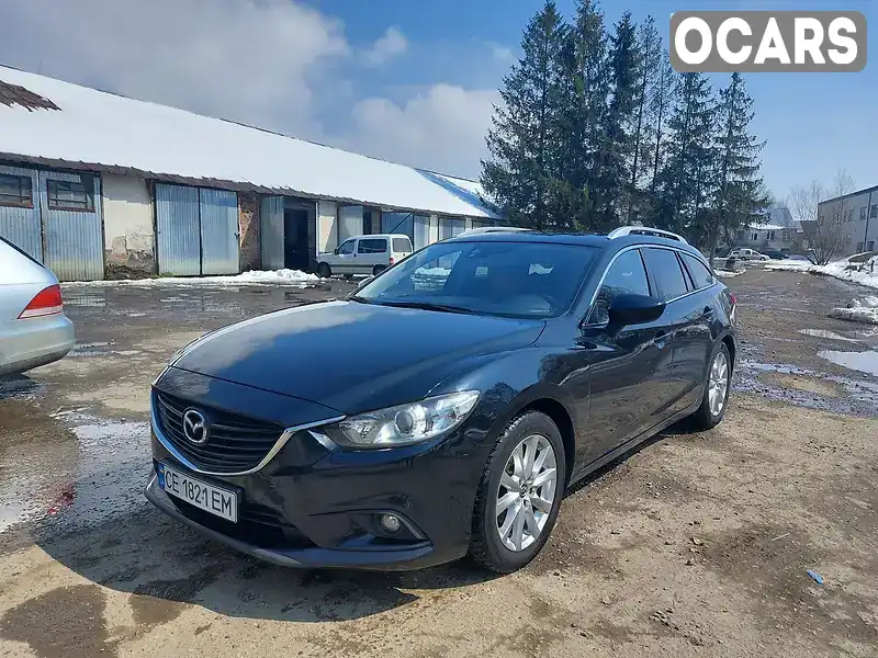 Универсал Mazda 6 2014 2.2 л. Ручная / Механика обл. Черновицкая, Черновцы - Фото 1/9