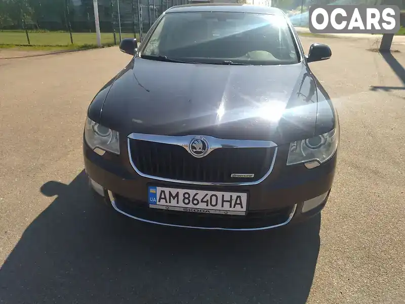 Лифтбек Skoda Superb 2012 1.6 л. Ручная / Механика обл. Житомирская, Коростень - Фото 1/16