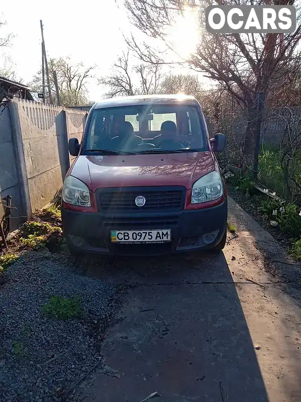 Мінівен Fiat Doblo Panorama 2008 1.4 л. Ручна / Механіка обл. Чернігівська, Чернігів - Фото 1/9