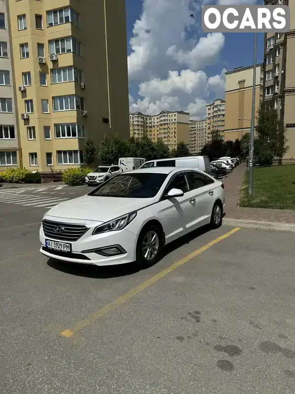 Седан Hyundai Sonata 2015 2 л. Автомат обл. Киевская, Софиевская Борщаговка - Фото 1/21