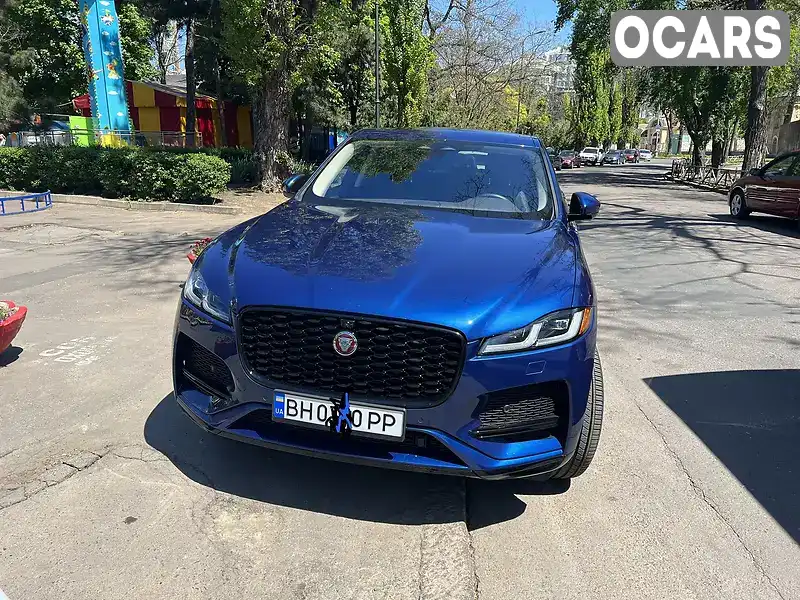 Позашляховик / Кросовер Jaguar F-Pace 2021 2 л. Автомат обл. Одеська, Одеса - Фото 1/21