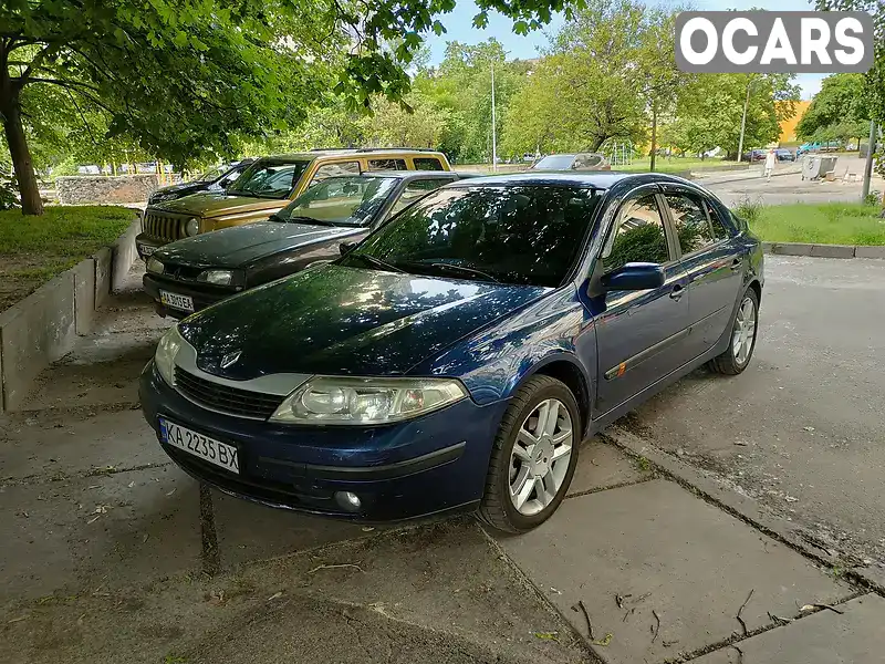 Ліфтбек Renault Laguna 2002 2 л. Ручна / Механіка обл. Київська, Київ - Фото 1/19