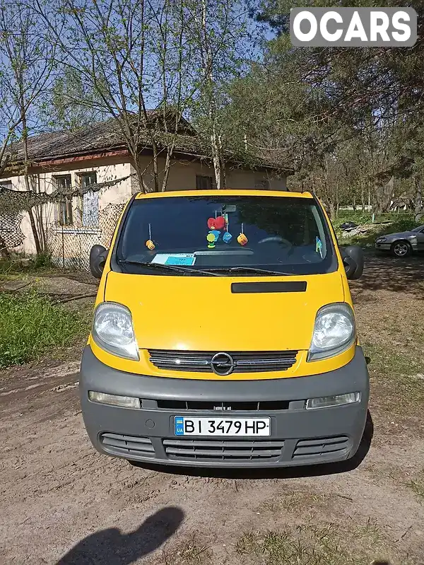 Мінівен Opel Vivaro 2004 1.9 л. Ручна / Механіка обл. Черкаська, Черкаси - Фото 1/11