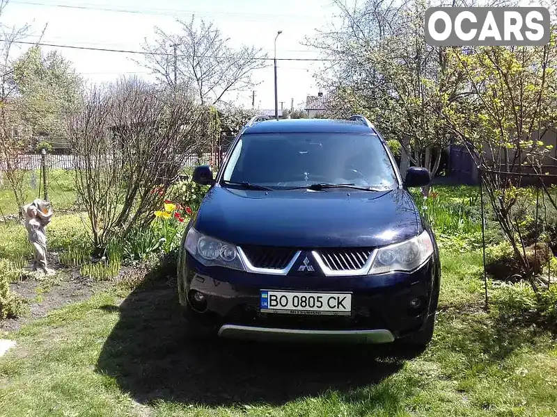 Позашляховик / Кросовер Mitsubishi Outlander 2007 2 л. Ручна / Механіка обл. Тернопільська, Тернопіль - Фото 1/9