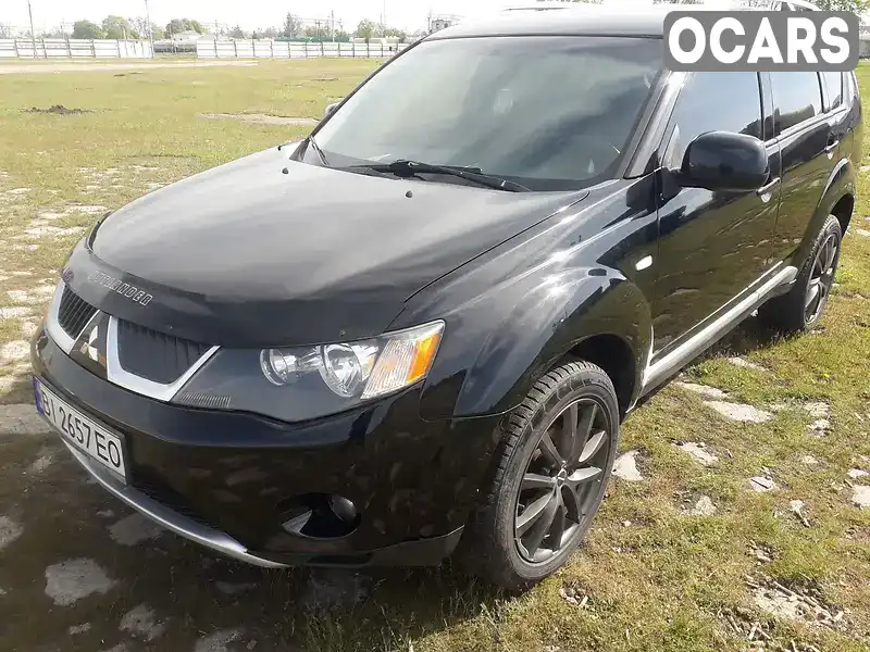 Внедорожник / Кроссовер Mitsubishi Outlander 2010 2 л. Ручная / Механика обл. Полтавская, Миргород - Фото 1/14