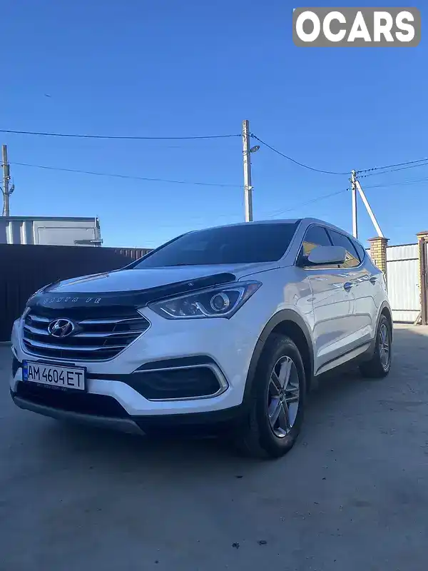 Позашляховик / Кросовер Hyundai Santa FE 2018 2.4 л. Автомат обл. Житомирська, Бердичів - Фото 1/21