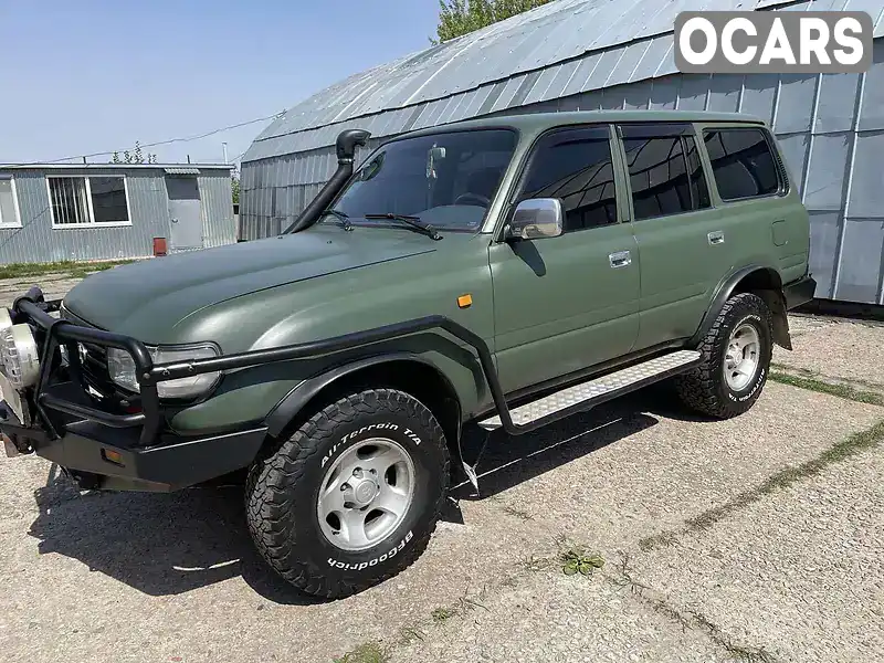 Позашляховик / Кросовер Toyota Land Cruiser 1997 4.2 л. Ручна / Механіка обл. Сумська, Шостка - Фото 1/21