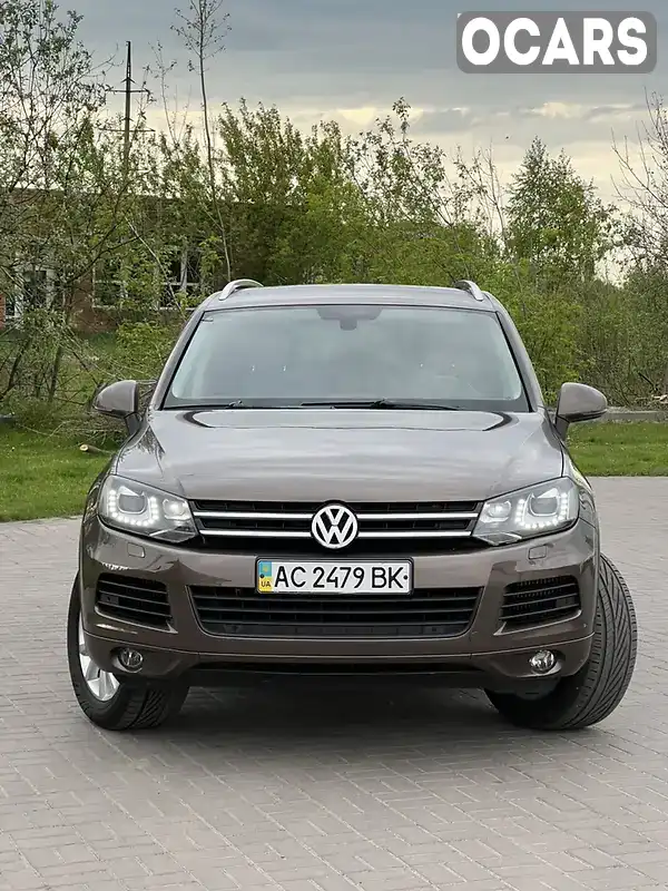 Позашляховик / Кросовер Volkswagen Touareg 2014 3 л. Автомат обл. Волинська, Нововолинськ - Фото 1/21