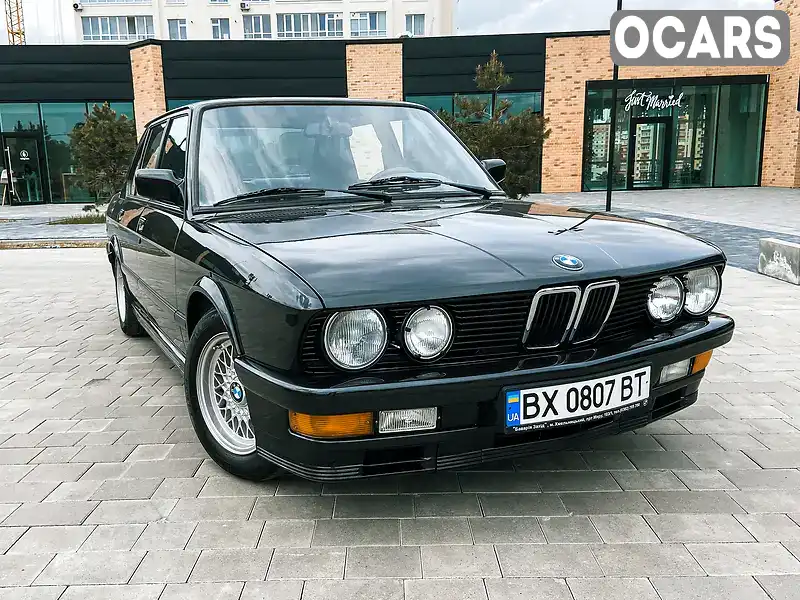 Седан BMW 5 Series 1986 null_content л. Ручная / Механика обл. Хмельницкая, Хмельницкий - Фото 1/21