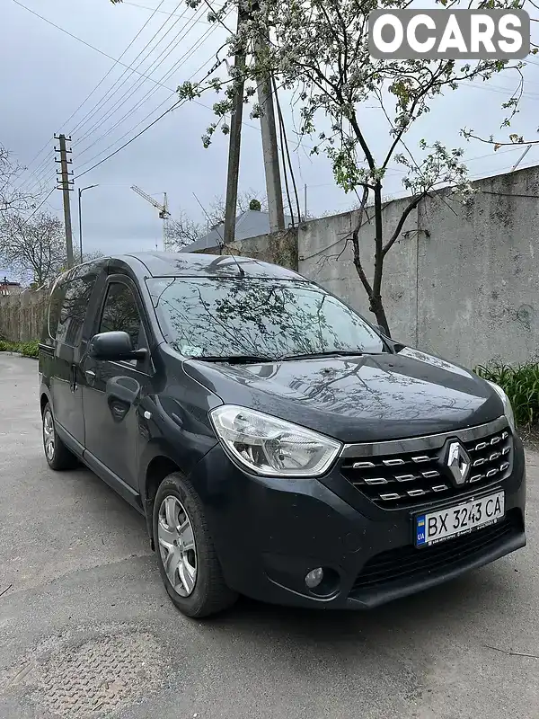 Мінівен Renault Dokker 2017 1.5 л. Ручна / Механіка обл. Хмельницька, Хмельницький - Фото 1/8