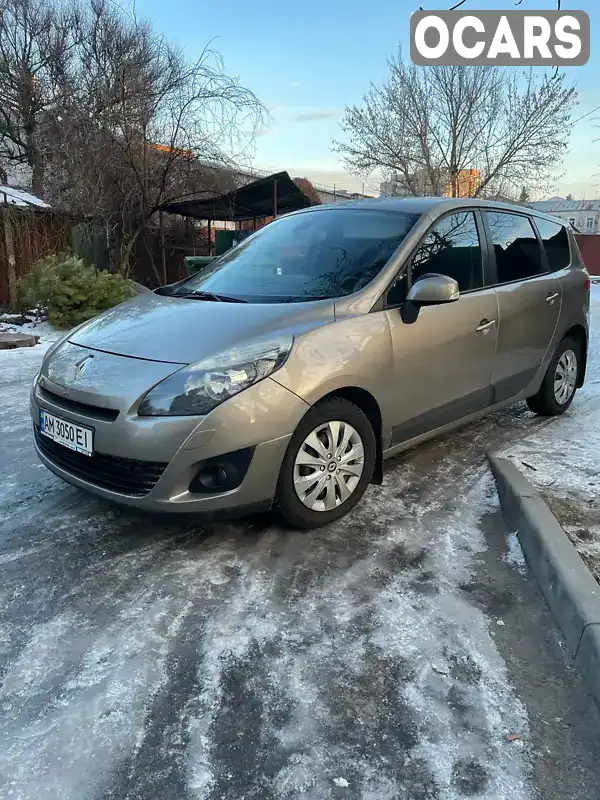 Мінівен Renault Grand Scenic 2010 1.9 л. Ручна / Механіка обл. Житомирська, Житомир - Фото 1/21