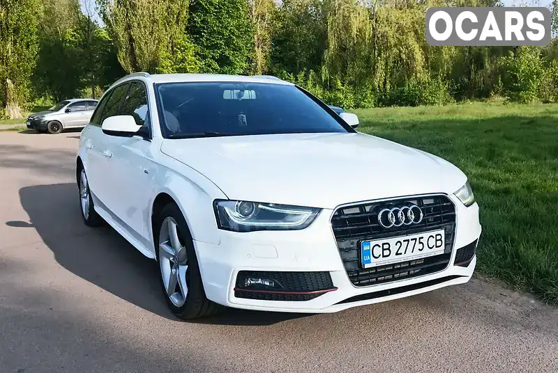 Універсал Audi A4 2014 2 л. Автомат обл. Чернігівська, Ніжин - Фото 1/21