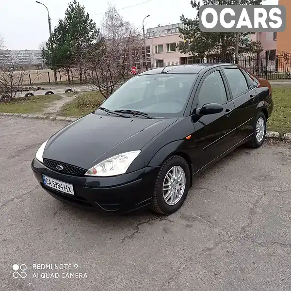 Седан Ford Focus 2004 1.6 л. Ручна / Механіка обл. Черкаська, Черкаси - Фото 1/9