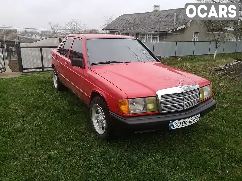 Седан Mercedes-Benz 190 1984 2 л. Ручна / Механіка обл. Чернівецька, Кіцмань - Фото 1/4