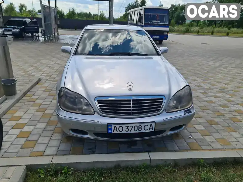 Седан Mercedes-Benz S-Class 2001 3.2 л. Автомат обл. Закарпатская, Иршава - Фото 1/12