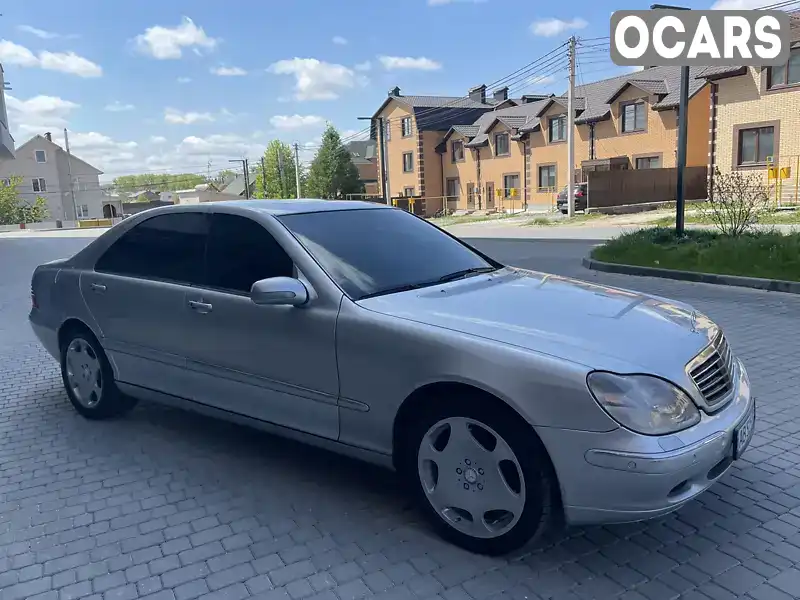 Седан Mercedes-Benz S-Class 2001 6 л. Автомат обл. Винницкая, Винница - Фото 1/20