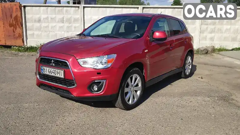 Позашляховик / Кросовер Mitsubishi Outlander Sport 2014 2 л. Варіатор обл. Полтавська, Полтава - Фото 1/10