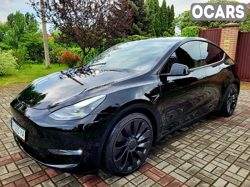 Позашляховик / Кросовер Tesla Model Y 2021 null_content л. обл. Запорізька, Запоріжжя - Фото 1/21