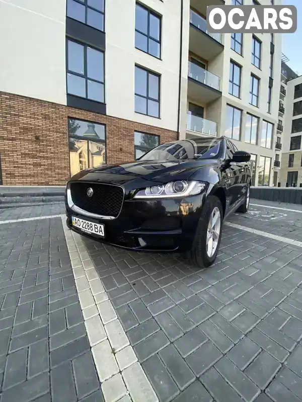 Позашляховик / Кросовер Jaguar F-Pace 2016 2.2 л. Автомат обл. Закарпатська, Свалява - Фото 1/10