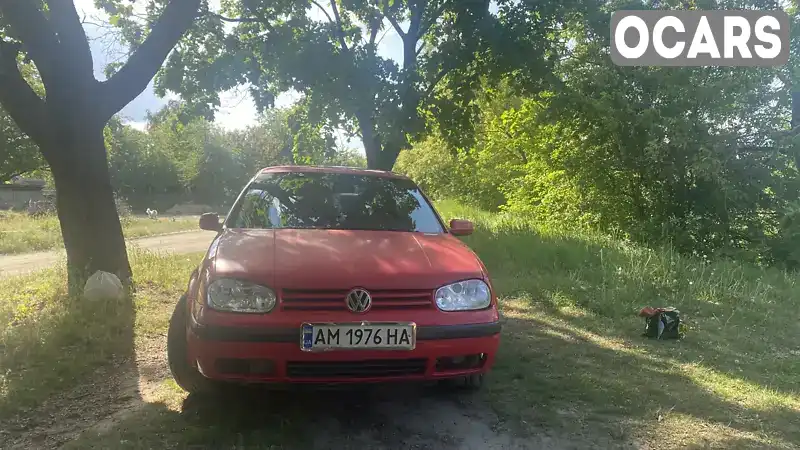 Хетчбек Volkswagen Golf 1998 1.4 л. Ручна / Механіка обл. Житомирська, Малин - Фото 1/21