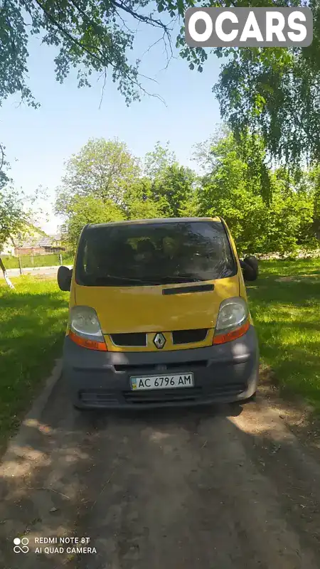 Минивэн Renault Trafic 2003 null_content л. Ручная / Механика обл. Волынская, Луцк - Фото 1/9