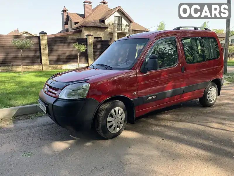 Мінівен Citroen Berlingo 2008 1.6 л. Ручна / Механіка обл. Чернігівська, Чернігів - Фото 1/14