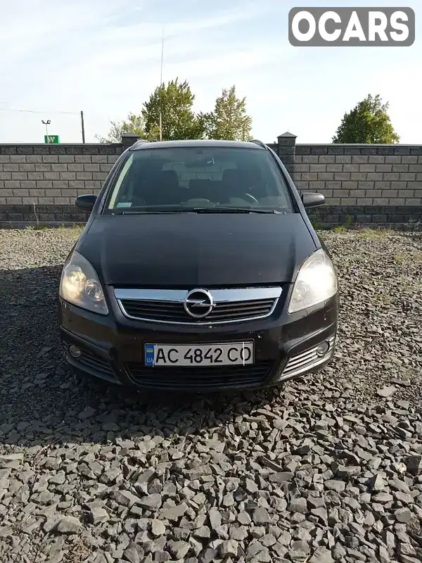 Минивэн Opel Zafira 2008 1.9 л. Ручная / Механика обл. Волынская, Камень-Каширский - Фото 1/13