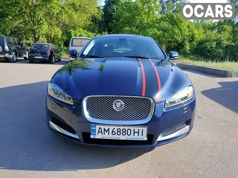 Седан Jaguar XF 2013 2 л. обл. Житомирская, Житомир - Фото 1/21