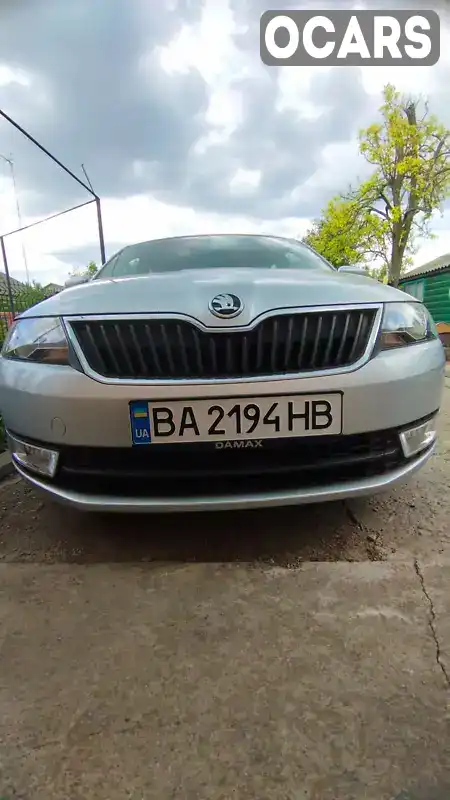 Хетчбек Skoda Rapid 2015 1.6 л. Ручна / Механіка обл. Кіровоградська, Голованівськ - Фото 1/15